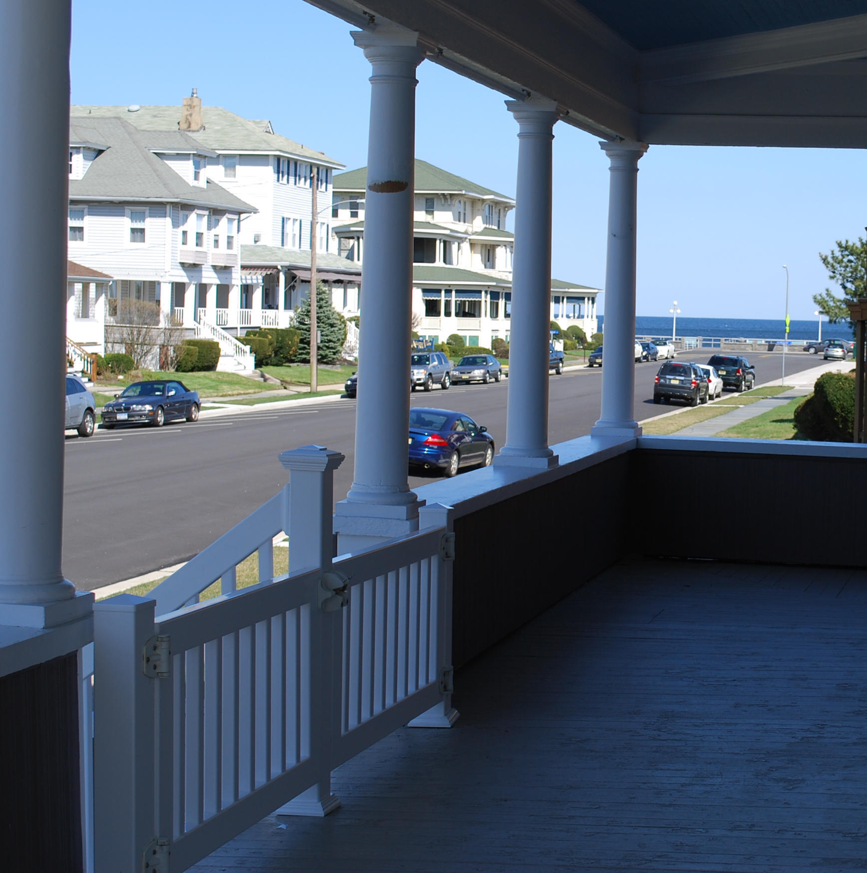 Ocean view from the front porch of The Lee House